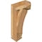 Ekena Millwork Thorton Arts & Crafts Rough Sawn Bracket, Western Red Cedar, 6"W x 18"D x 30"H BKT06X18X30THR03RWR - alternate 1
